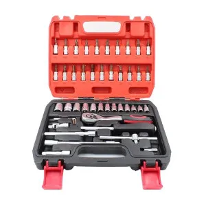 UniQual 46pcs Socket Set Wrench Tool Kit 1/4″ at ₹759 | Amazon Deal UniQual 46pcs Socket Set Wrench Tool Kit 1/4″ at ₹759 | Amazon Deal