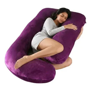 Pregnancy Pillows U Shaped Full Body Maternity Pillow with Removable Cover at ₹450 | Amazon Deal Pregnancy Pillows U Shaped Full Body Maternity Pillow with Removable Cover at ₹450 | Amazon Deal