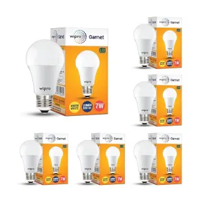 Wipro Garnet 7W LED Bulb Warm White with Surge Protection at ₹362 | Amazon Deal Wipro Garnet 7W LED Bulb Warm White with Surge Protection at ₹362 | Amazon Deal