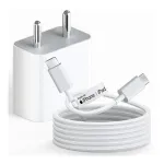 20W MFi-Certified iPhone Charger with Type C to C Nylon Braided Cable at ₹589 | Amazon Deal 20W MFi-Certified iPhone Charger with Type C to C Nylon Braided Cable at ₹589 | Amazon Deal