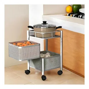 360° Revolving Multipurpose Storage Rack with Wheels at ₹812 | Amazon Deal 360° Revolving Multipurpose Storage Rack with Wheels at ₹812 | Amazon Deal