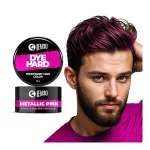 Beardo Dye Hard Metallic Pink Temporary Hair Color – 25g Beardo Dye Hard Metallic Pink Temporary Hair Color – 25g