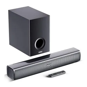 Mivi Fort H120 Soundbar 120W 2.1 Channel with Subwoofer at ₹2799 | Amazon Deal Mivi Fort H120 Soundbar 120W 2.1 Channel with Subwoofer at ₹2799 | Amazon Deal
