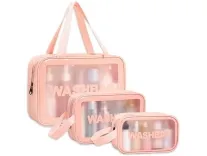 Aepigo Cosmetic Bag Clear Makeup Pouch Set – Rs. 180 Flipkart Aepigo Cosmetic Bag Clear Makeup Pouch Set – Rs. 180 Flipkart
