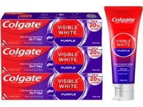 Colgate Visible White Purple Toothpaste 120gx3pc Rs 264 Colgate Visible White Purple Toothpaste 120gx3pc Rs 264