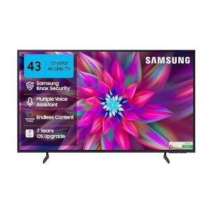 Samsung 43 Inch Crystal 4K Vista Pro Ultra HD Smart LED TV at ₹25990 | Amazon Deal Samsung 43 Inch Crystal 4K Vista Pro Ultra HD Smart LED TV at ₹25990 | Amazon Deal