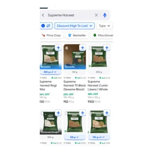 Supreme Harvest Products starting at ₹20 | Swiggy Instamart Deal Supreme Harvest Products starting at ₹20 | Swiggy Instamart Deal