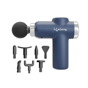 Lifelong Gun Massager with 8 Heads, 6 Speeds, Rechargeable Deep Tissue at ₹799 | Amazon Deal Lifelong Gun Massager with 8 Heads, 6 Speeds, Rechargeable Deep Tissue at ₹799 | Amazon Deal