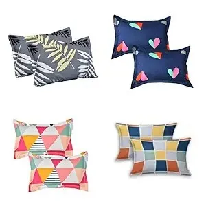 Designer Printed Cotton Pillow Cover Set – Rs 399 Designer Printed Cotton Pillow Cover Set – Rs 399