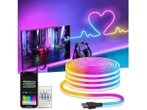 RGB Neon LED Strip Light 5M Mobile App Controlled Rs. 699 RGB Neon LED Strip Light 5M Mobile App Controlled Rs. 699