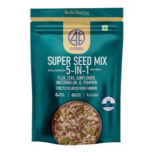41 Foods Premium 5-in-1 Seed Mix (Flax, Chia, Pumpkin, Sunflower & Watermelon) at ₹99 | Amazon Deal 41 Foods Premium 5-in-1 Seed Mix (Flax, Chia, Pumpkin, Sunflower & Watermelon) at ₹99 | Amazon Deal