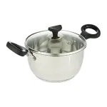 Crystal Stainless Steel Induction Bottom Casserole, 180 Mm at ₹469 | Amazon Deal Crystal Stainless Steel Induction Bottom Casserole, 180 Mm at ₹469 | Amazon Deal