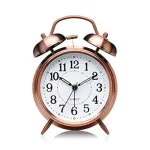 DONDA Vintage Twin Bell Analog Alarm Clock with Night LED Display, Copper at ₹229 | Amazon Deal DONDA Vintage Twin Bell Analog Alarm Clock with Night LED Display, Copper at ₹229 | Amazon Deal