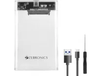Zebronics Transparent SSD Enclosure – Rs. 399 Zebronics Transparent SSD Enclosure – Rs. 399