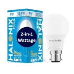 Halonix 2 in 1 9W B22D LED Bulb Cool & Off White Halonix 2 in 1 9W B22D LED Bulb Cool & Off White