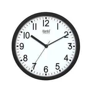 Ajanta Quartz Analog Wall Clock (Black), 22 Cm at ₹107 | Amazon Deal Ajanta Quartz Analog Wall Clock (Black), 22 Cm at ₹107 | Amazon Deal