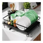 TEX-RO Steel Utensils & Dish Drying Rack with Drainer Tray at ₹799 | Amazon Deal TEX-RO Steel Utensils & Dish Drying Rack with Drainer Tray at ₹799 | Amazon Deal