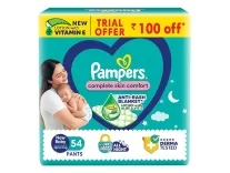 Pampers Complete Skin Comfort Pants NB/XS 54 Count Upto 5kg at Rs. 361 – Amazon Pampers Complete Skin Comfort Pants NB/XS 54 Count Upto 5kg at Rs. 361 – Amazon