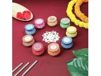 Welburn Veda&Co Scented Diya Pack of 9 for Diwali – Rs. 294 Welburn Veda&Co Scented Diya Pack of 9 for Diwali – Rs. 294