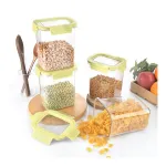 CELLO Stylelock Air Tight Storage Containers Set of 4, Olive Green at ₹645 | Amazon Deal CELLO Stylelock Air Tight Storage Containers Set of 4, Olive Green at ₹645 | Amazon Deal