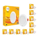 Wipro ABS 6W Alpha Downlight – Blue, 3 inch Cutout, Pack of 10 Wipro ABS 6W Alpha Downlight – Blue, 3 inch Cutout, Pack of 10