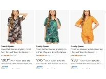 Trendy Queen Coord Set from Rs. 203 – Amazon Deal Trendy Queen Coord Set from Rs. 203 – Amazon Deal