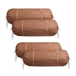 Urbane Home Set of 4 Bolster/Side Pillow Covers for Diwan | 16″x32″ Cylindrical at ₹522 | Amazon Deal Urbane Home Set of 4 Bolster/Side Pillow Covers for Diwan | 16″x32″ Cylindrical at ₹522 | Amazon Deal