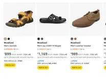 Woodland Men’s Shoes & Slippers: Up to 84% Off From Rs.419 at Amazon Woodland Men’s Shoes & Slippers: Up to 84% Off From Rs.419 at Amazon
