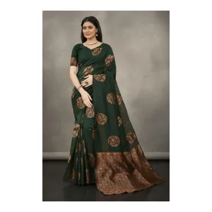 Prisan Trendy Vastra Self Design Banarasi Silk Blend Saree Light Blue Prisan Trendy Vastra Self Design Banarasi Silk Blend Saree Light Blue