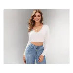 LONDON BELLY Women’s Solid Crop Top Long Sleeves Casual Tank Top at ₹192 | Amazon Deal LONDON BELLY Women’s Solid Crop Top Long Sleeves Casual Tank Top at ₹192 | Amazon Deal