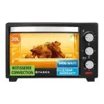 Faber 20-Litre OTG Oven Toaster Grill – Black Faber 20-Litre OTG Oven Toaster Grill – Black