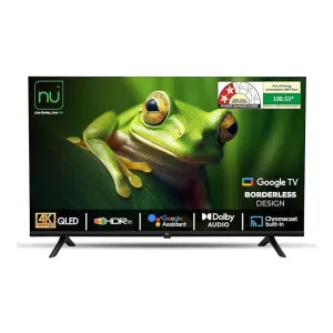 NU 55 Inches Borderless 4K QLED Smart Google TV at ₹28999 | Amazon Deal NU 55 Inches Borderless 4K QLED Smart Google TV at ₹28999 | Amazon Deal