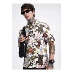 Kook N Keech Marvel Oversized Fit Graphic Printed Pure Cotton Casual Shirt at ₹474 | linkredirect.in Deal Kook N Keech Marvel Oversized Fit Graphic Printed Pure Cotton Casual Shirt at ₹474 | linkredirect.in Deal