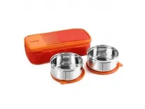Cello Matiz Lunch Box with Jacket, 2 Unit, Orange – Rs. 330 Cello Matiz Lunch Box with Jacket, 2 Unit, Orange – Rs. 330
