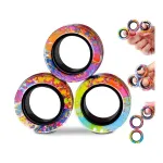 Kidology Magnetic Fidget Rings Spinner Therapy Toys Kidology Magnetic Fidget Rings Spinner Therapy Toys