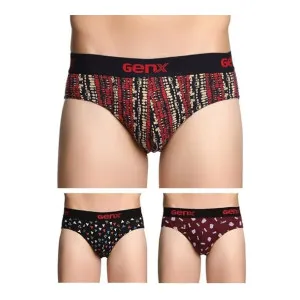 Genx Jazz Men’s 100% Cotton Briefs with Comfortable Waistband at ₹163 | Amazon Deal Genx Jazz Men’s 100% Cotton Briefs with Comfortable Waistband at ₹163 | Amazon Deal