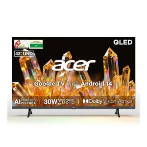 acer 43-inch 4K Ultra HD Smart QLED Google TV at ₹16999 | Amazon Deal acer 43-inch 4K Ultra HD Smart QLED Google TV at ₹16999 | Amazon Deal
