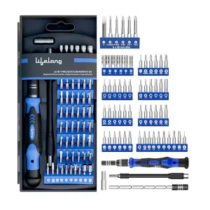 Lifelong 62-in-1 Magnetic Precision Screwdriver Set – Home & Electronic Repair Lifelong 62-in-1 Magnetic Precision Screwdriver Set – Home & Electronic Repair