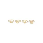 ZAVERI PEARLS Set of 4 Gold Tone LOVE Contemporary Rings For Women at ₹47 | Amazon Deal ZAVERI PEARLS Set of 4 Gold Tone LOVE Contemporary Rings For Women at ₹47 | Amazon Deal