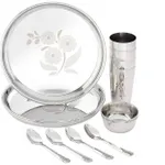 Solimo Stainless Steel Dinnerware Set, 16 Pieces at Rs. 729 – Amazon Solimo Stainless Steel Dinnerware Set, 16 Pieces at Rs. 729 – Amazon