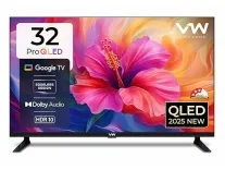 VW 80 cm (32 inches) HD Ready Smart QLED Google TV Rs. 8549 VW 80 cm (32 inches) HD Ready Smart QLED Google TV Rs. 8549