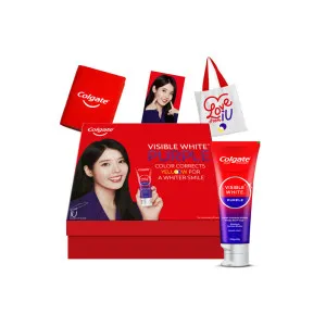 Colgate Visible White Purple Toothpaste with Journal & Tote Bag at ₹281 | Myntra Deal Colgate Visible White Purple Toothpaste with Journal & Tote Bag at ₹281 | Myntra Deal