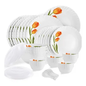 Cello 47-Piece Opalware Dazzle Series Spring Tulip Dinner Set at ₹1399 | Flipkart Deal Cello 47-Piece Opalware Dazzle Series Spring Tulip Dinner Set at ₹1399 | Flipkart Deal