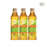 Saffola Cold Pressed Mustard Oil (1L Pet Bottle, Pack of 3) at ₹555 | Amazon Deal Saffola Cold Pressed Mustard Oil (1L Pet Bottle, Pack of 3) at ₹555 | Amazon Deal