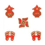 Dhruv Inc Assorted Plastic Shubhlabh Set of 5 at ₹14 | Jiomart Deal Dhruv Inc Assorted Plastic Shubhlabh Set of 5 at ₹14 | Jiomart Deal