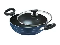 Crystal Aluminium Non-Stick Kadhai 280mm Multicolor at Rs 517 Crystal Aluminium Non-Stick Kadhai 280mm Multicolor at Rs 517
