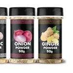HARIBAS Combo Onion, Garlic & Ginger Powder 50gm Each – Rs.149 @ Amazon HARIBAS Combo Onion, Garlic & Ginger Powder 50gm Each – Rs.149 @ Amazon