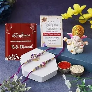 eCraftIndia Rakhi Gift Set – Rs 121 eCraftIndia Rakhi Gift Set – Rs 121