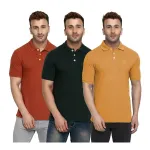 Men’s Cotton Polo T-Shirt Combo Pack of 3 – Deal Price Men’s Cotton Polo T-Shirt Combo Pack of 3 – Deal Price