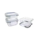 Signoraware Safe N Store Glass Square Containers Set (Airtight, Leakproof, Microwave Safe) at ₹447 | Amazon Deal Signoraware Safe N Store Glass Square Containers Set (Airtight, Leakproof, Microwave Safe) at ₹447 | Amazon Deal